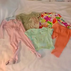 Assorted Brands Baby Girl 12 Months "Carter's", "Garanimals"